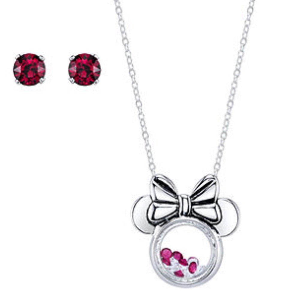 NWT❣️Disney Minnie Mouse Jewelry Set